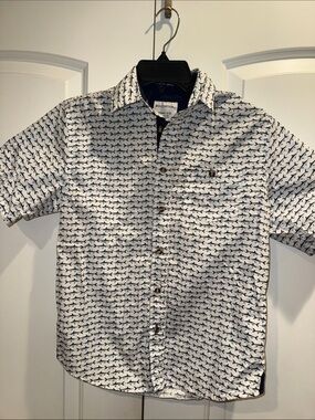 Distortion boys bottom down shirt size M 10/12